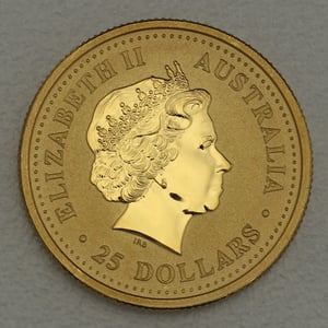 Goldmünze 1/4oz "Känguru" 2007 Australian Nugget (Australien) - Miniaturansicht 2