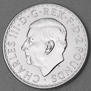 Silbermünze 1oz "Britannia" 2024 19% (Großbritannien) - Miniaturansicht 2