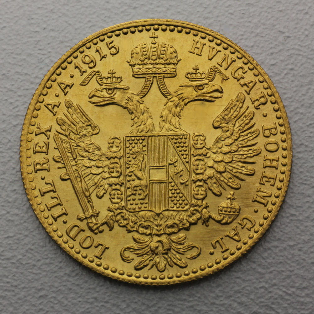 Goldmünze "1 Dukat" (Österreich) - Detailansicht 1
