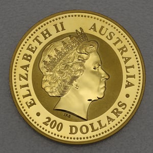 Goldmünze 2oz "Känguru" 2007 Australian Nugget (Australien) - Miniaturansicht 2