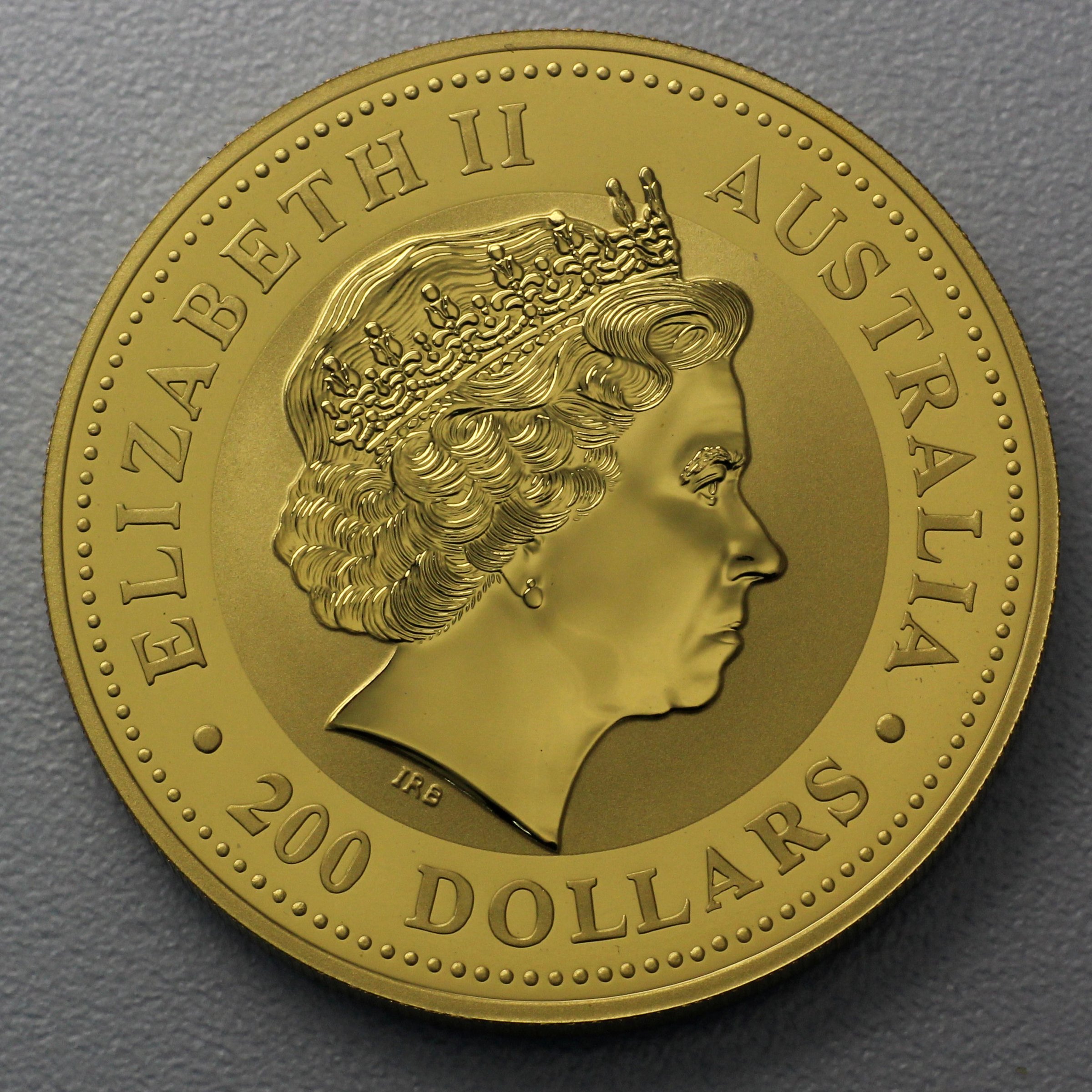 Goldmünze 2oz "Affe" 2004 Lunar I – Year of the Monkey (Australien) - Detailansicht 1