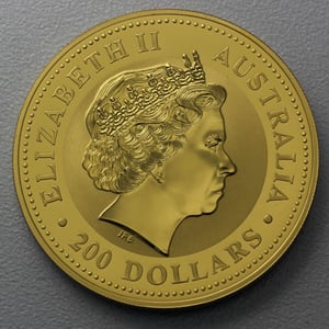 Goldmünze 2oz "Affe" 2004 Lunar I – Year of the Monkey (Australien) - Miniaturansicht 2