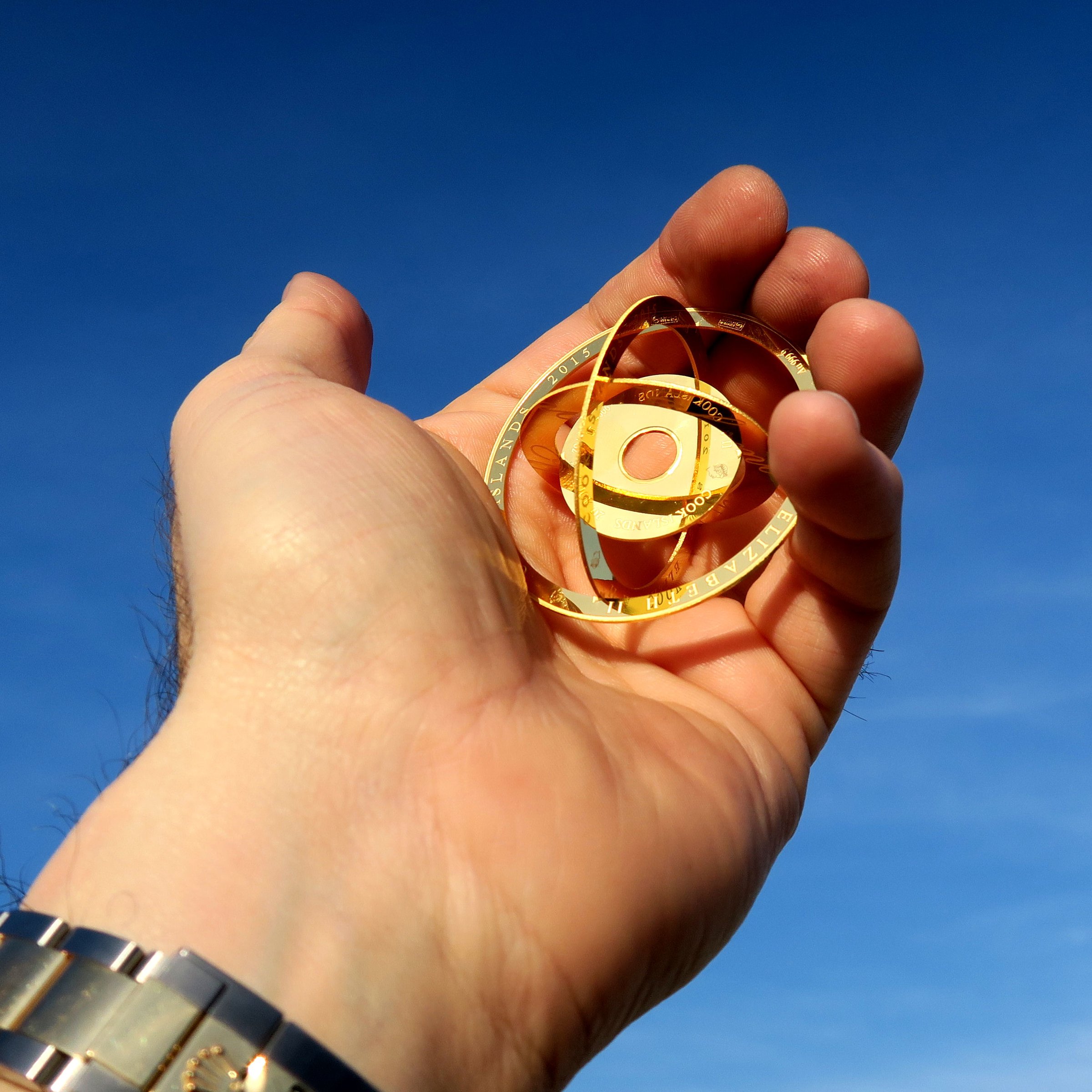 Goldmünze 4 x 1/4oz "Armillary" (Cook Islands) - Detailansicht 9