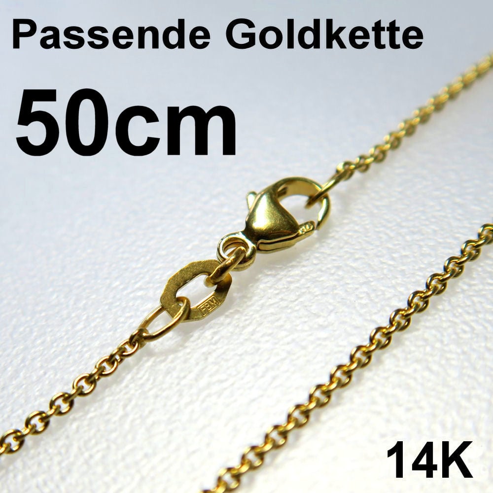 Goldkette 585er/50 cm "Anker-Form" (14 kt GG) - Hauptansicht