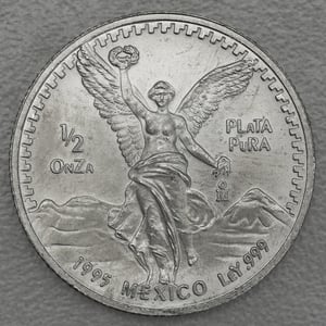 Silbermünze 1/2oz "Libertad" 1995 (Mexiko) - Miniaturansicht 1