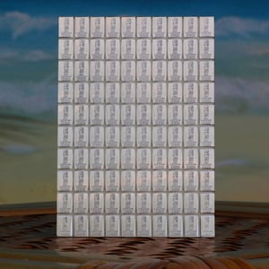 Münztafel 100 x 1g Ag "CombiCoin" (Cook Islands) - Miniaturansicht 4