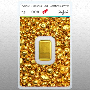 Goldbarren 2g "Fairtrade Gold" (999,9 Au), Blister - Miniaturansicht 2