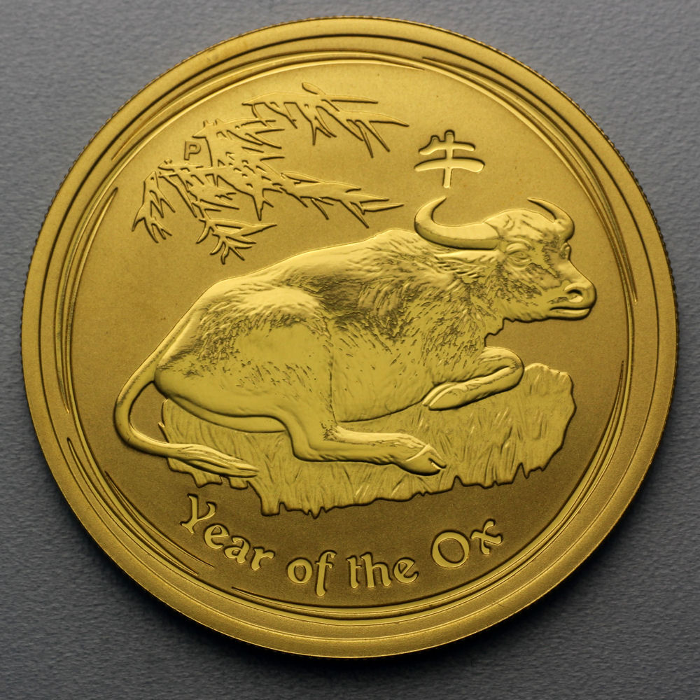 Goldmünze 1/2oz "Ochse" 2009 Lunar II – Year of the Ox (Australien) - Hauptansicht