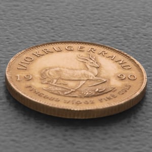 Goldmünze 1/10oz "Krügerrand" 1990 (Südafrika) - Miniaturansicht 3