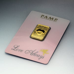 Goldbarren 10g PAMP "Love Always" - Miniaturansicht 2