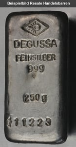 Silberbarren 250g (Resale) - Miniaturansicht 4