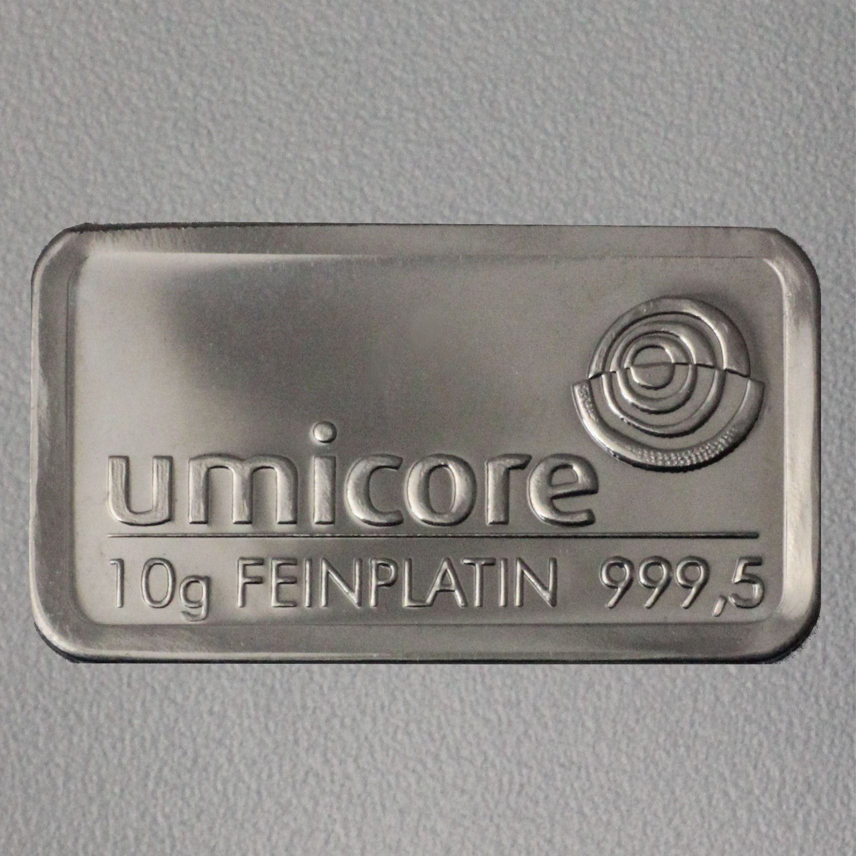 Platinbarren 10g UMICORE (Pt) - Hauptansicht
