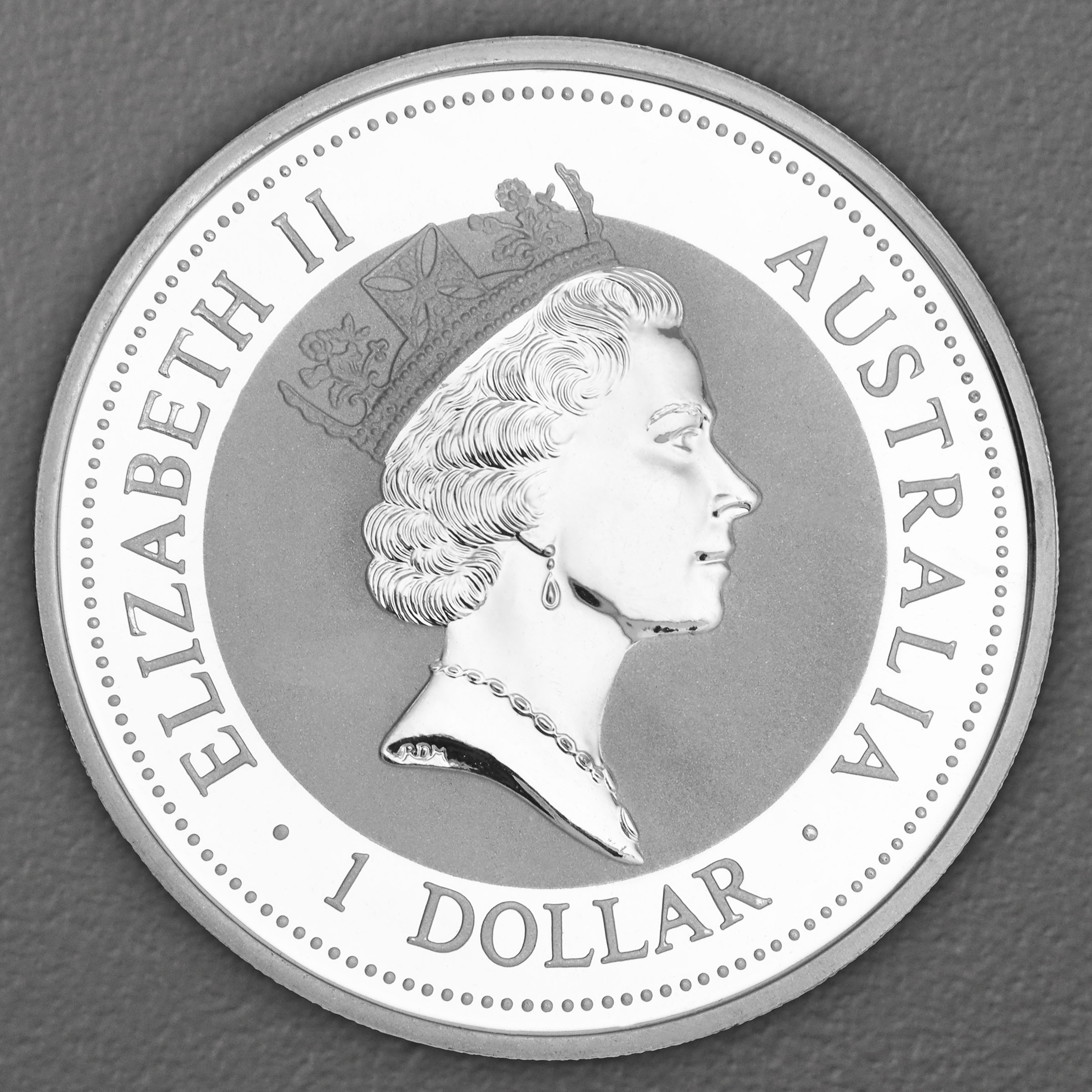 Silbermünze 1oz "Kookaburra" 1995 (Australien) - Detailansicht 1