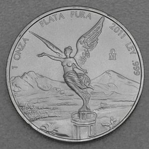 Silbermünze 1oz "Libertad" 2011 (Mexiko) - Hauptansicht