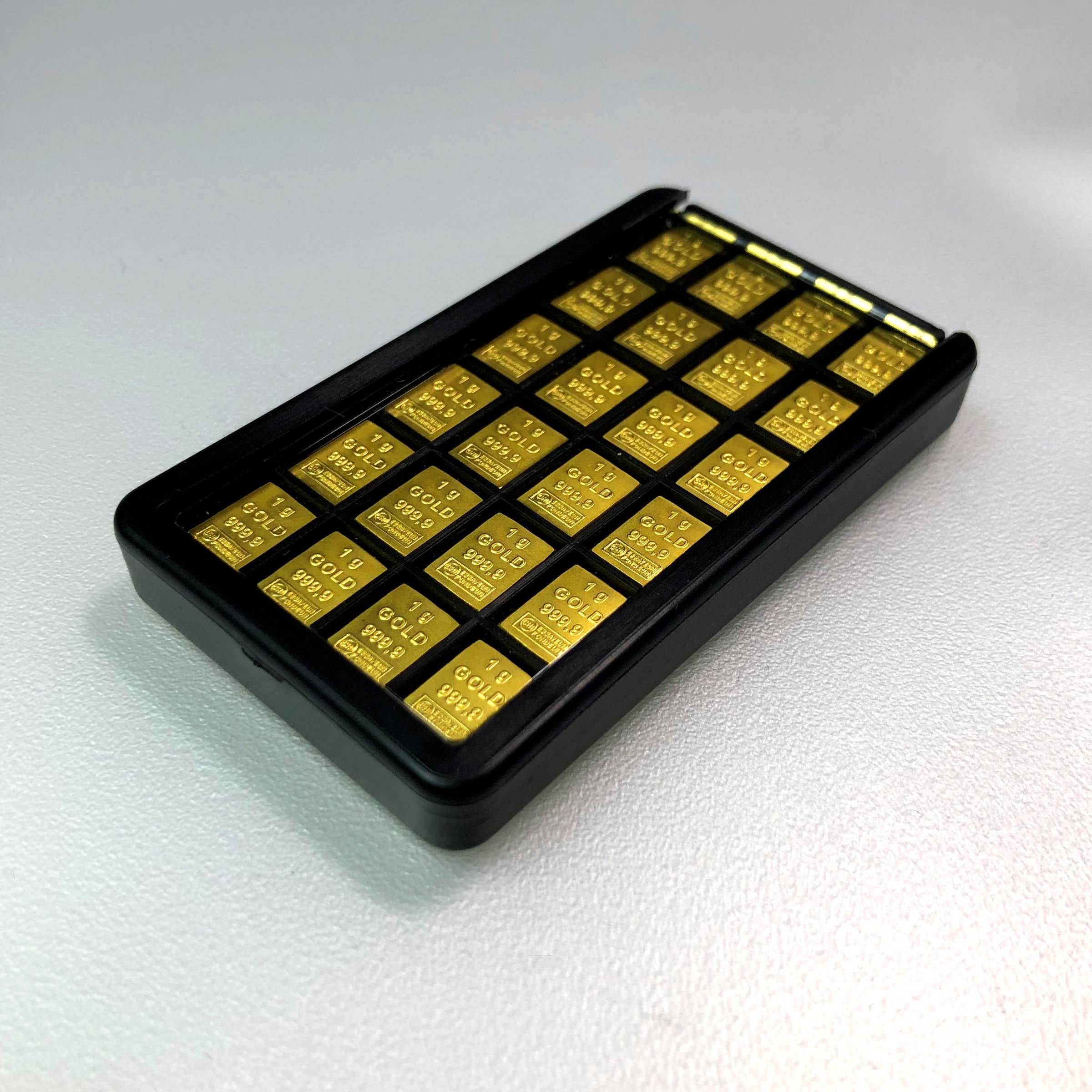 Gold-Box (24x1g Au) "CombiPurse" Edelmetall-Set - Detailansicht 1