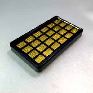 Gold-Box (24x1g Au) "CombiPurse" Edelmetall-Set - Miniaturansicht 2