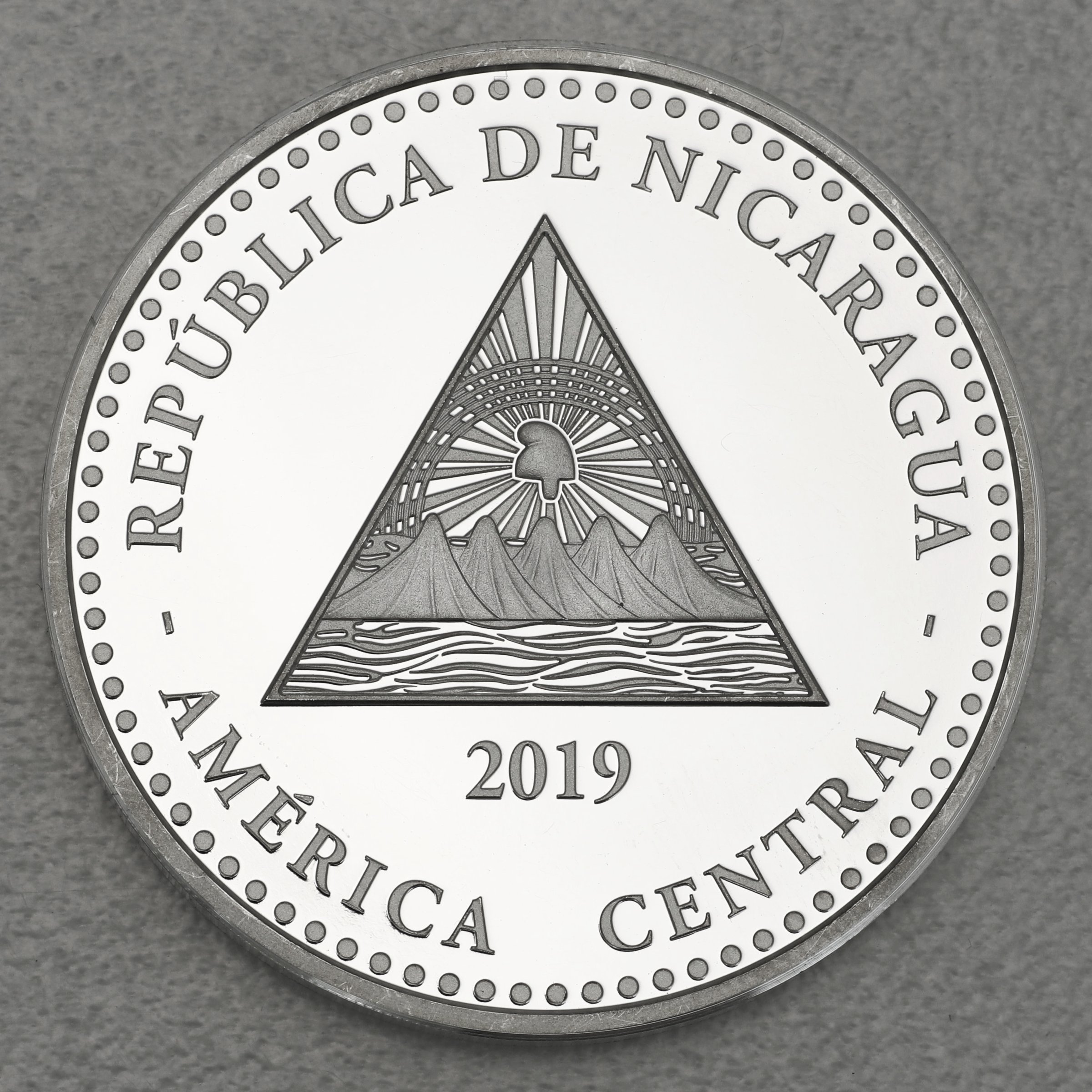 Silbermünze 1oz "Paslama Schildkröte" 2019 (Nicaragua) - Detailansicht 1