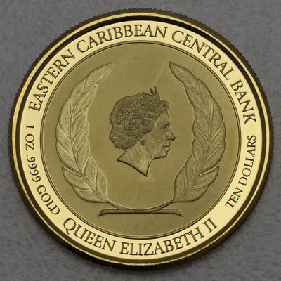 Goldmünze 1oz "Rum Runner" 2018 Eastern Caribbean 8 (Antigua und Barbuda) - Miniaturansicht 2