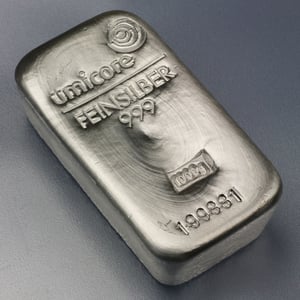 Silberbarren 1kg UMICORE (Resale) - Hauptansicht