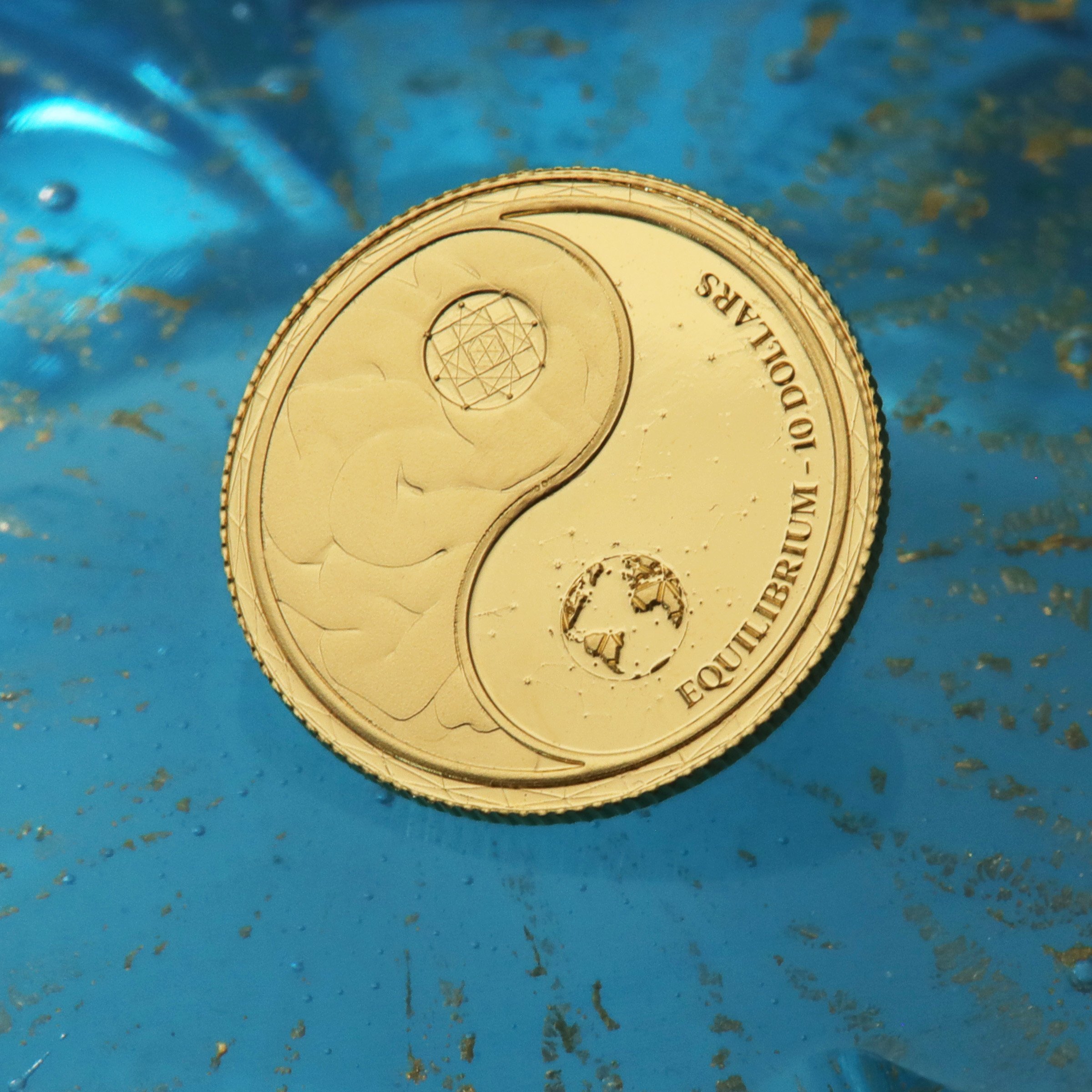 Goldmünze 1/10oz "Equilibrium" 2022 (PL) (Tokelau) - Detailansicht 4