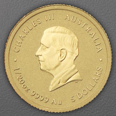 Goldmünze 1/20oz "Ziege" 2027 Lunar III – Year of the Goat (Australien) - Miniaturansicht 2