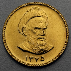 Goldmünze 1 Azadi "Khomeini" (Iran) - Hauptansicht