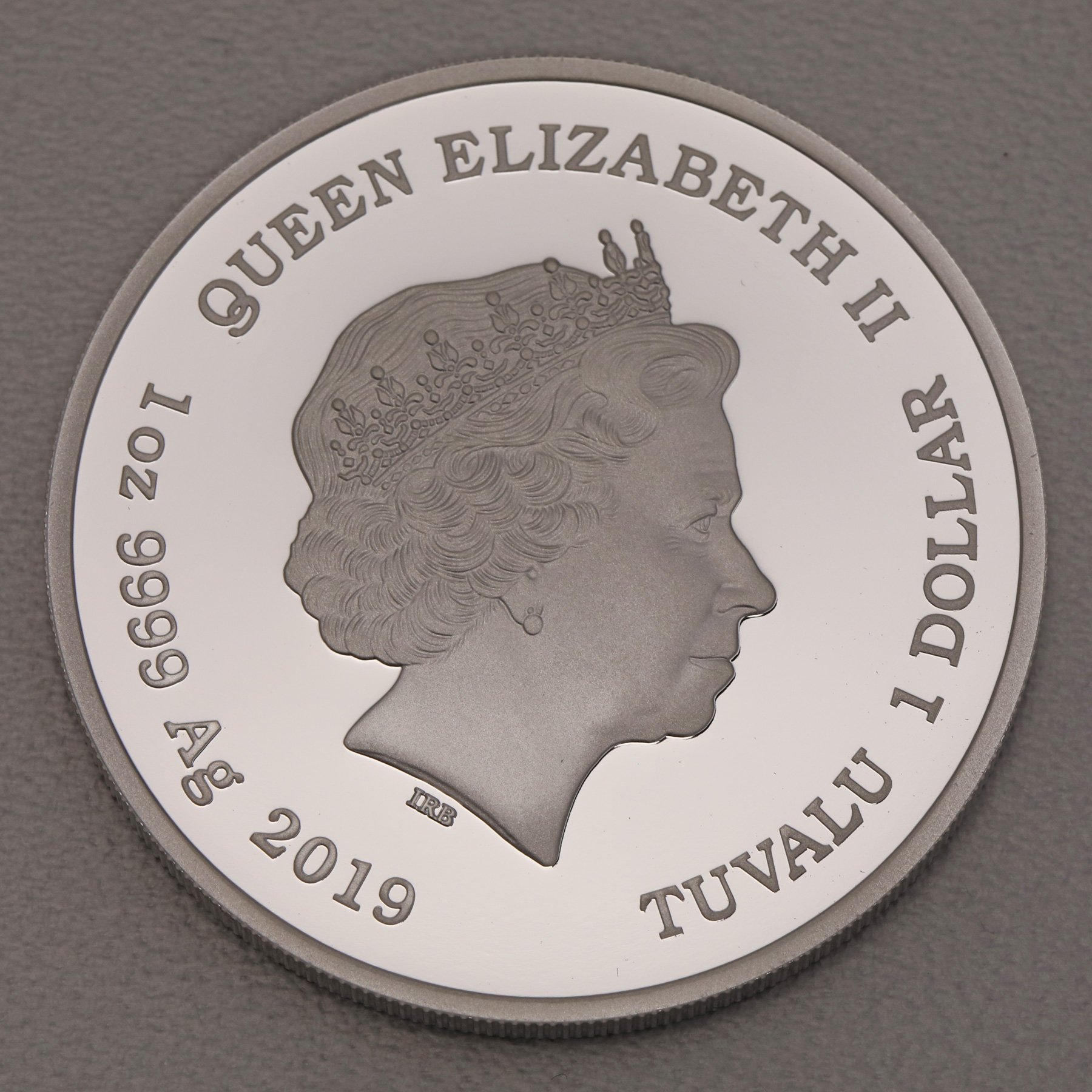Silbermünze 1oz "Captain Kirk" 2019 (PP/koloriert) Star Trek (Tuvalu) - Detailansicht 1