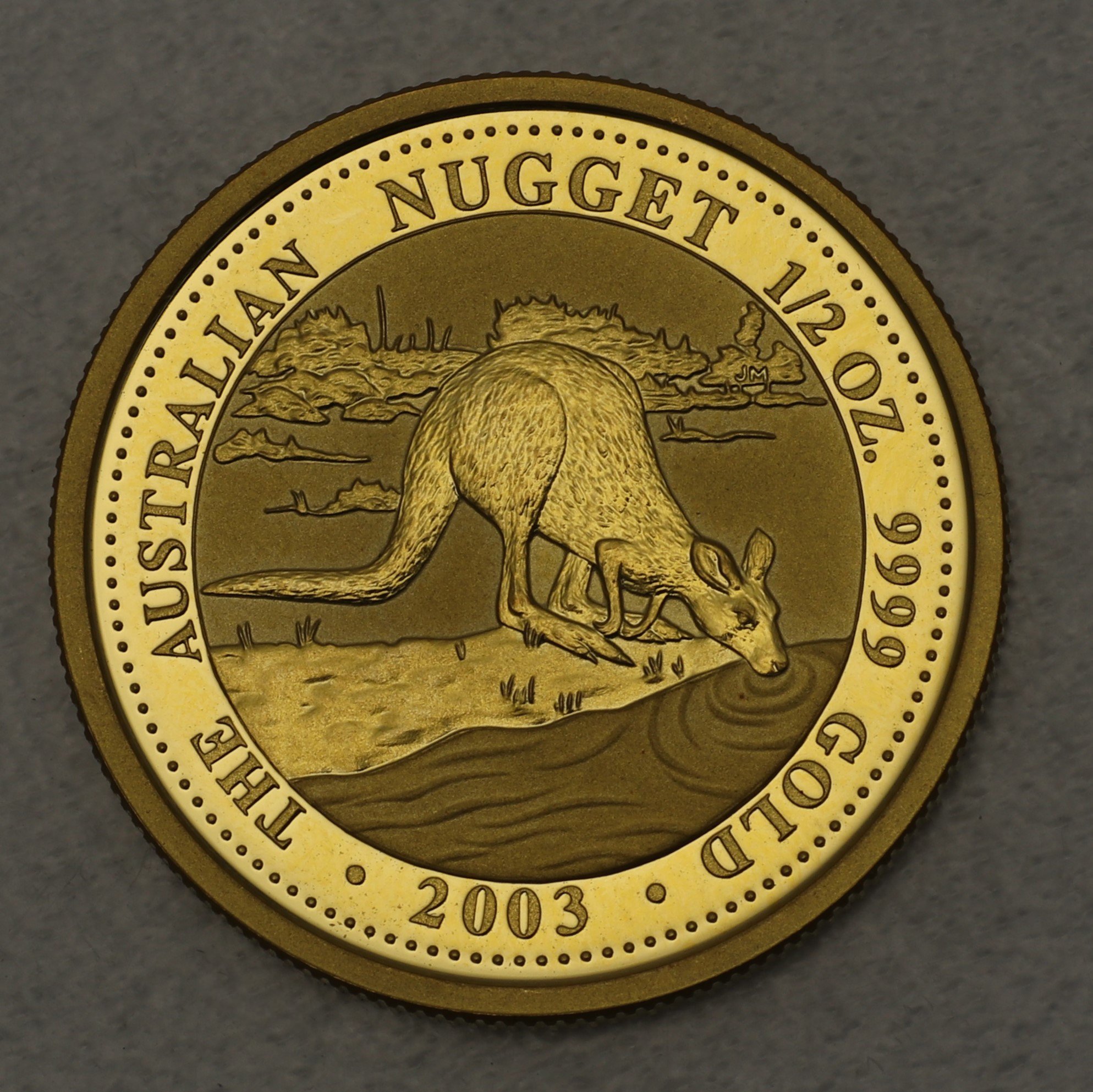 Goldmünze 1/2oz "Känguru" 2003 Australian Nugget (Australien) - Hauptansicht