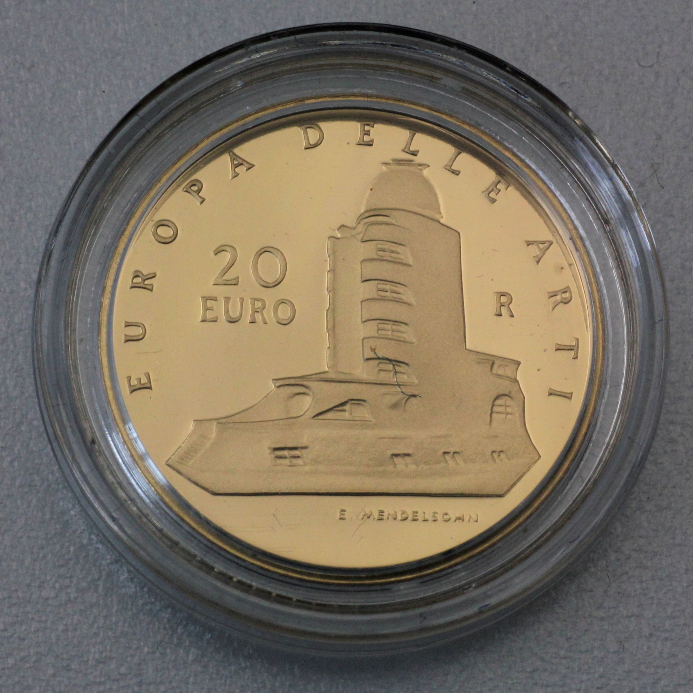 Goldmünze 20 Euro "Mendelsohn" 2006 (Italien) - Detailansicht 1