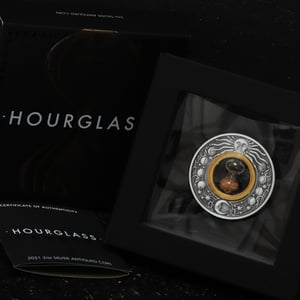 Silbermünze 2oz "Hourglass" 2021 (AF) (Tuvalu) - Miniaturansicht 3