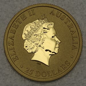 Goldmünze 1/4oz "Känguru" 2010 (Australien) - Miniaturansicht 2
