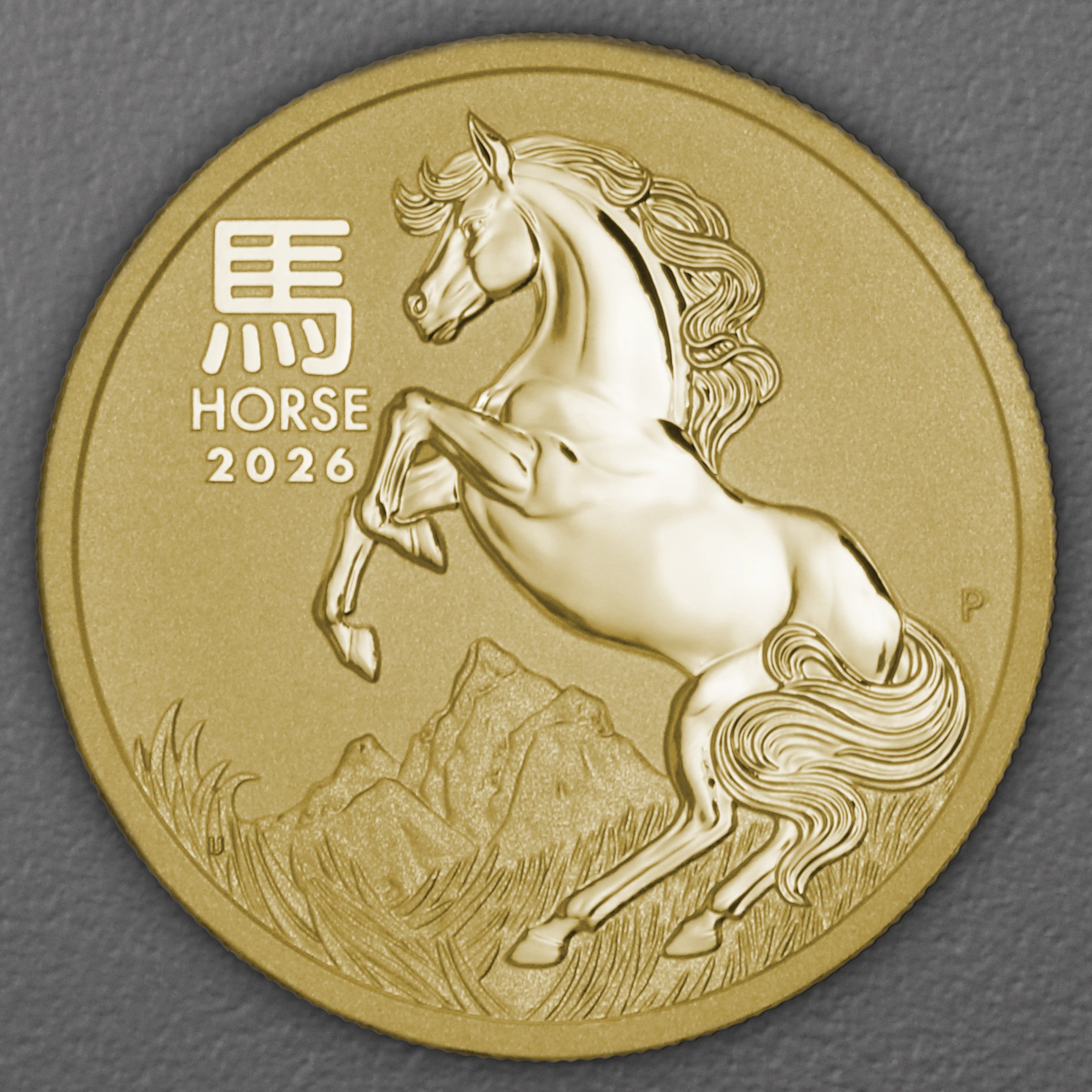 Goldmünze 1oz "Pferd" 2026 Lunar III – Year of the Horse (Australien) - Hauptansicht
