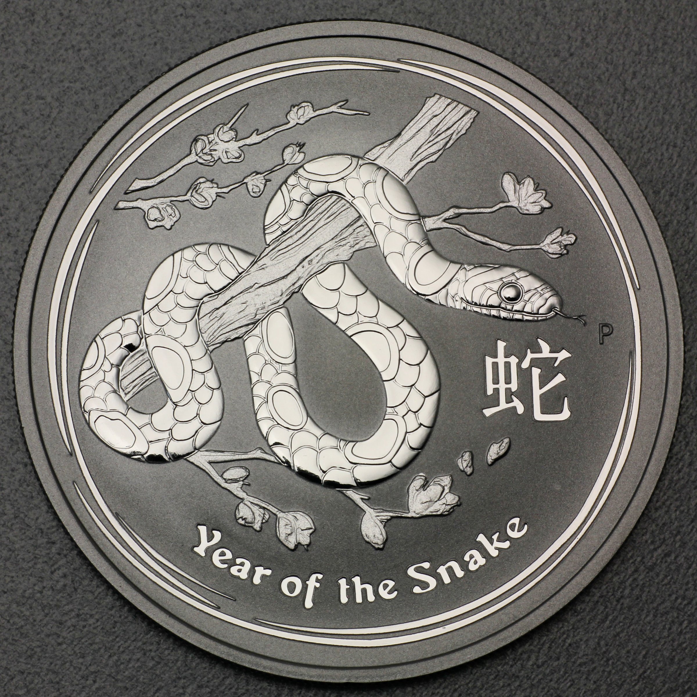 Silbermünze 1/2oz "Schlange" 2013 Lunar II – Year of the Snake (Australien) - Hauptansicht