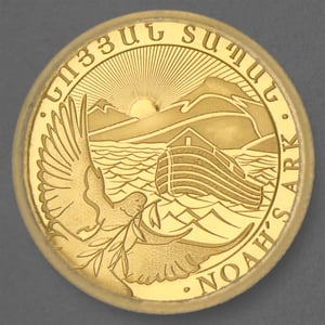 Goldmünze 1g "Arche Noah" 2023 (Armenien) - Hauptansicht