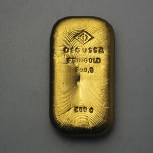 Goldbarren 500g DEGUSSA (alte Form) - Miniaturansicht 2