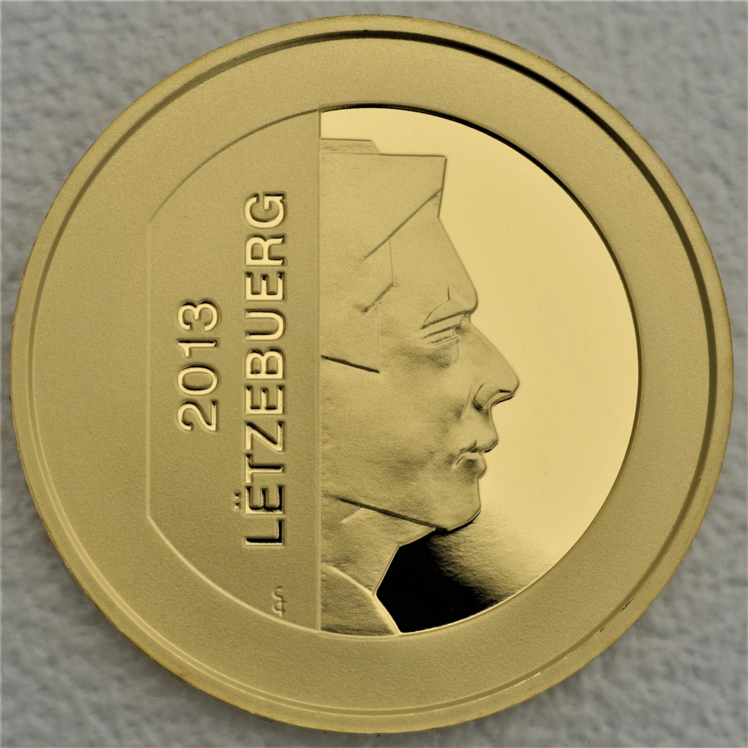Goldmünze "15 Euro 2013" 15 Jahre Zentralbank Luxemburg (Luxemburg) - Detailansicht 1