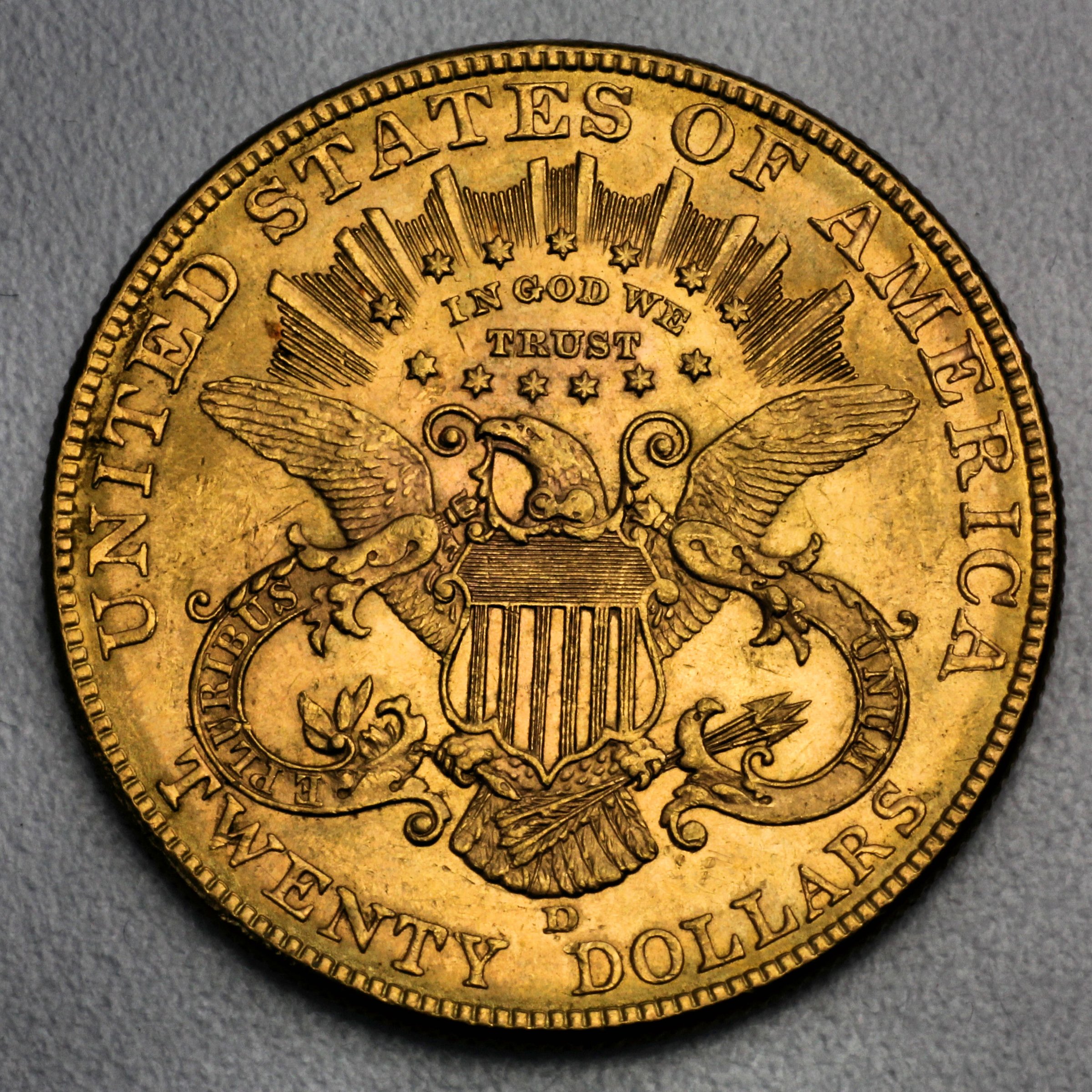 Goldmünze 20 Dollar "Liberty-Double Eagle" (USA) - Detailansicht 1