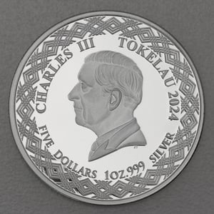 Silbermünze 1oz "Schütze" 2024 Sagittarius (Tokelau) - Miniaturansicht 2