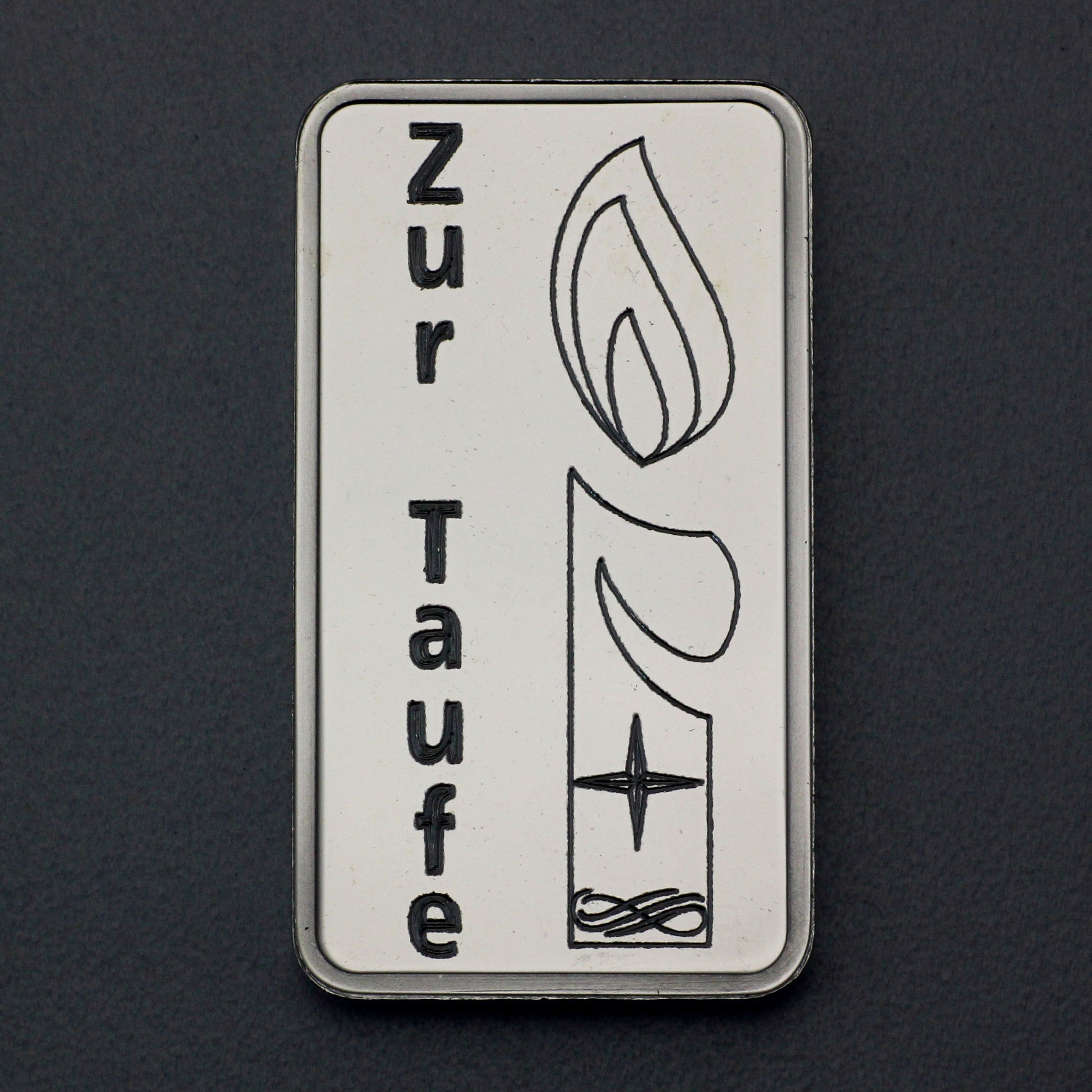 Silberbarren 1oz "Zur Taufe" ESG - Hauptansicht