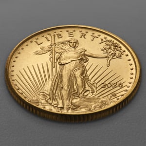 Goldmünze 1/10oz "American Eagle" aktueller Jahrgang (USA) - Miniaturansicht 4