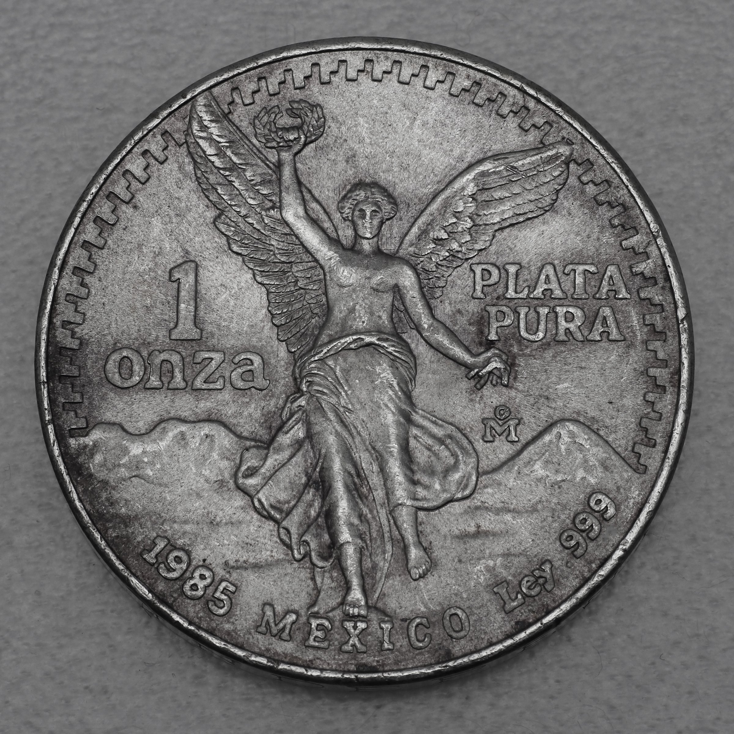 Silbermünze 1oz "Libertad" 1985 (Mexiko) - Hauptansicht