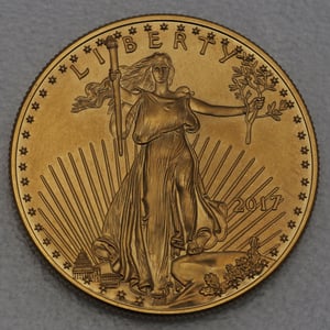 Goldmünze 1oz "American Eagle" 2017 (USA) - Hauptansicht