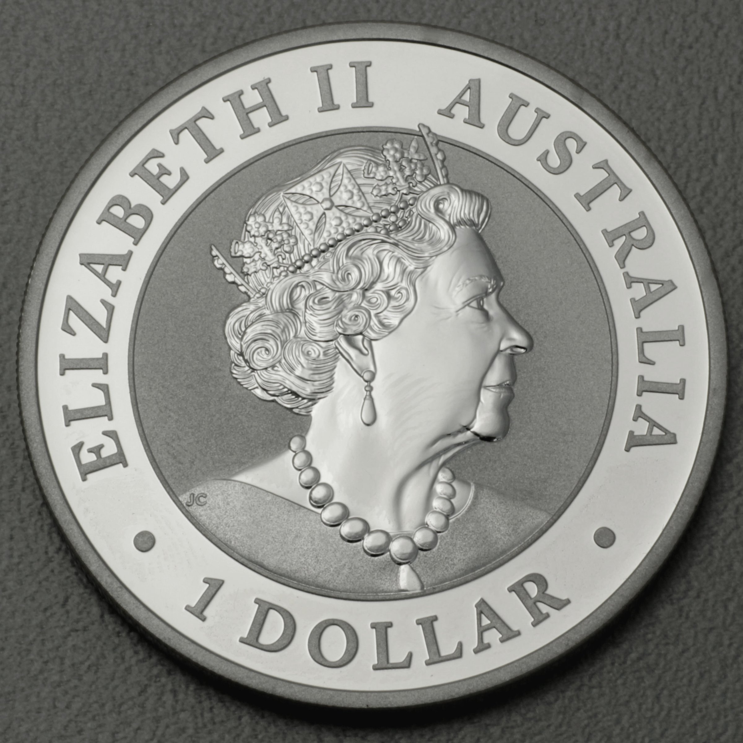 Silbermünze 1oz "Welcome Stranger" 2019 Australian Nugget (Australien) - Detailansicht 1