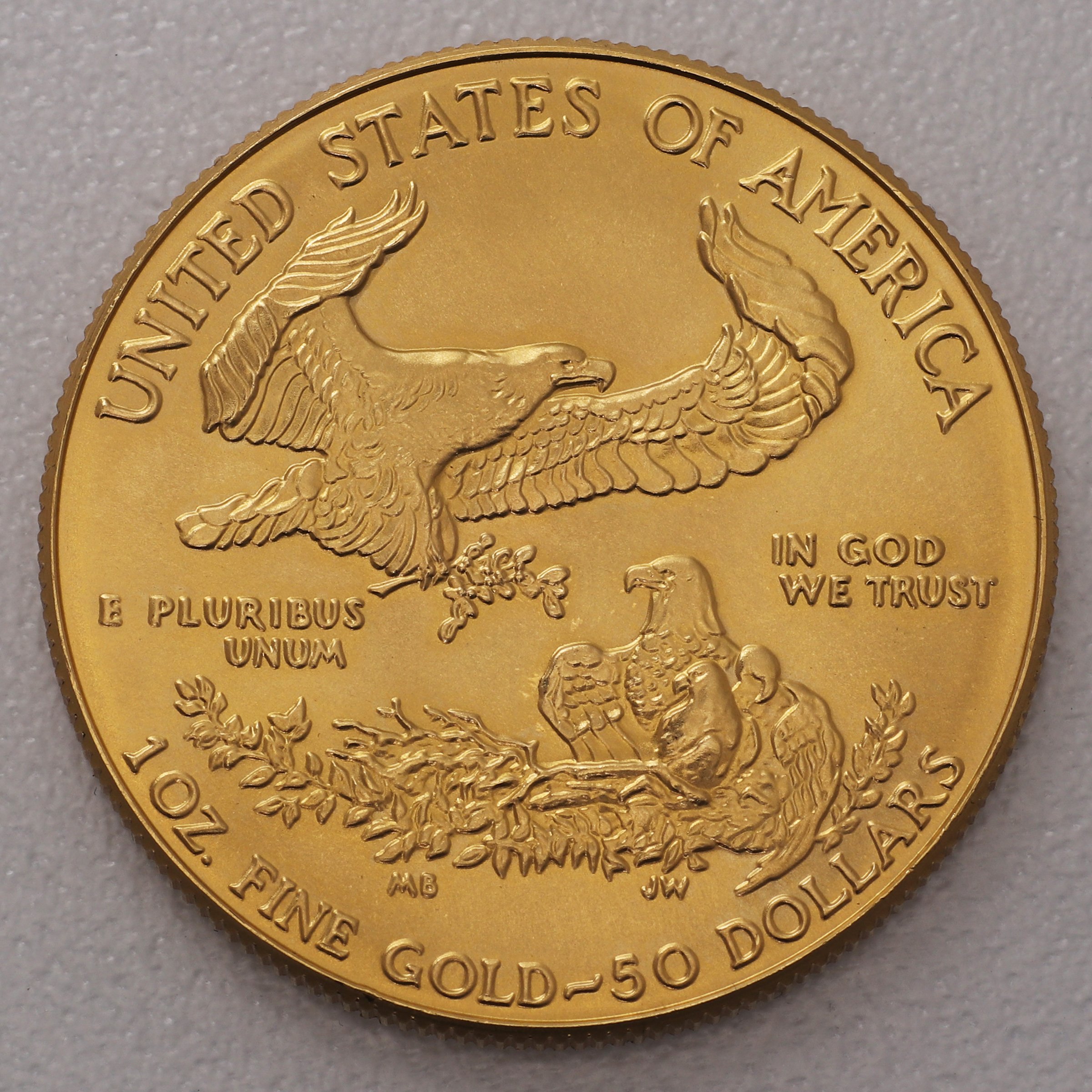 Goldmünze 1oz "American Eagle" 1987 (USA) - Detailansicht 1