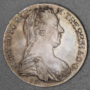 Silbermünze "1 Maria Theresien Taler" (Österreich) - Miniaturansicht 5