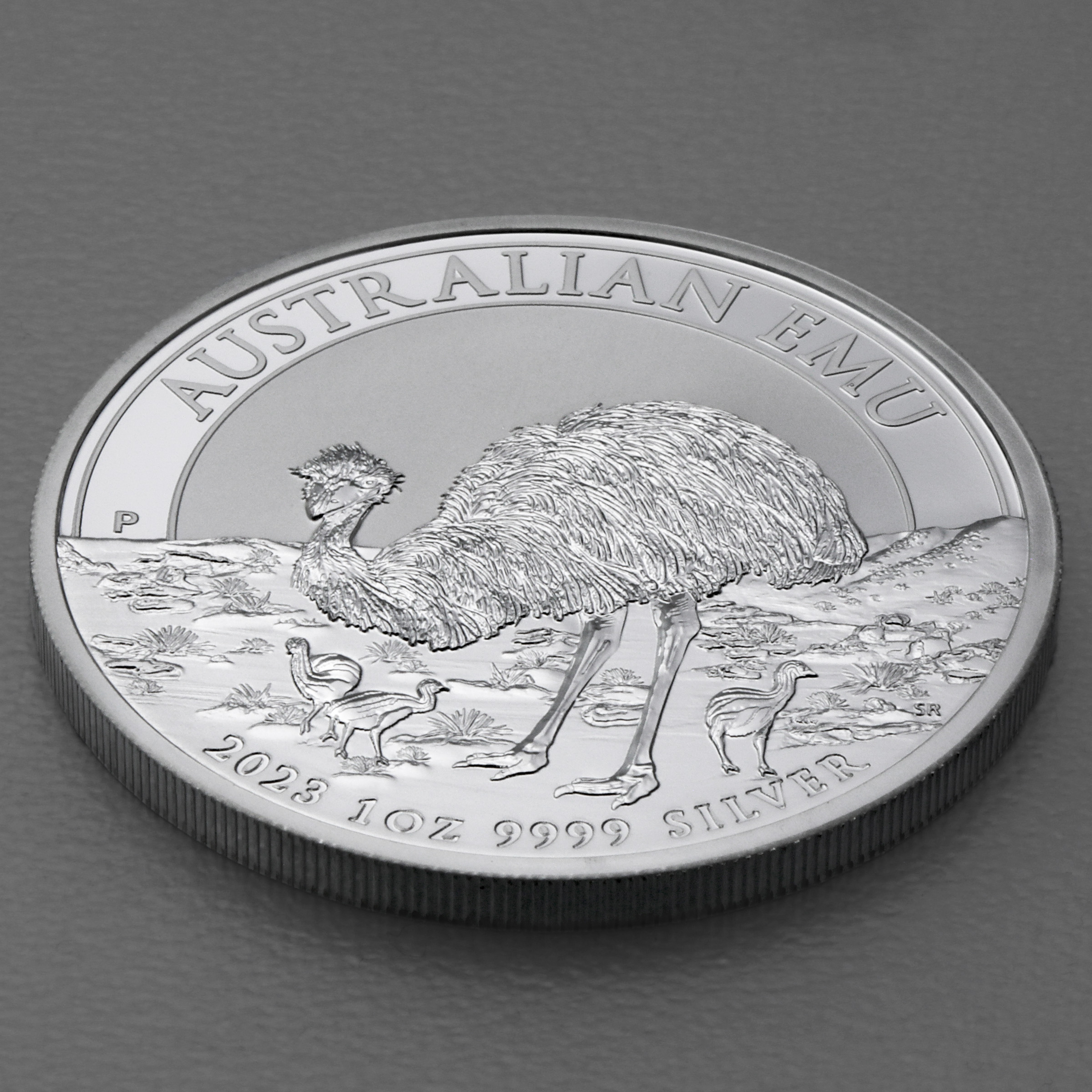 Silbermünze 1oz "Emu" 2023 19% (Australien) - Detailansicht 2