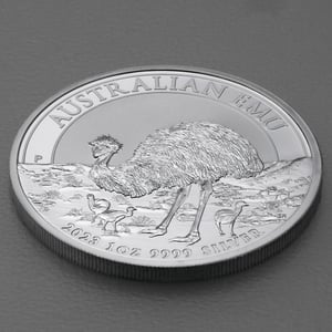 Silbermünze 1oz "Emu" 2023 19% (Australien) - Miniaturansicht 3