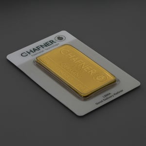 Goldbarren 100g "C.HAFNER - Prägeform" - Miniaturansicht 3