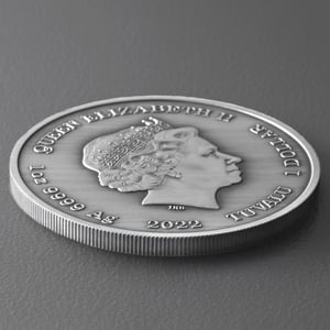 Silbermünze 1oz "Aphrodite 2022" (AF) Gods of Olympus (Tuvalu) - Miniaturansicht 4