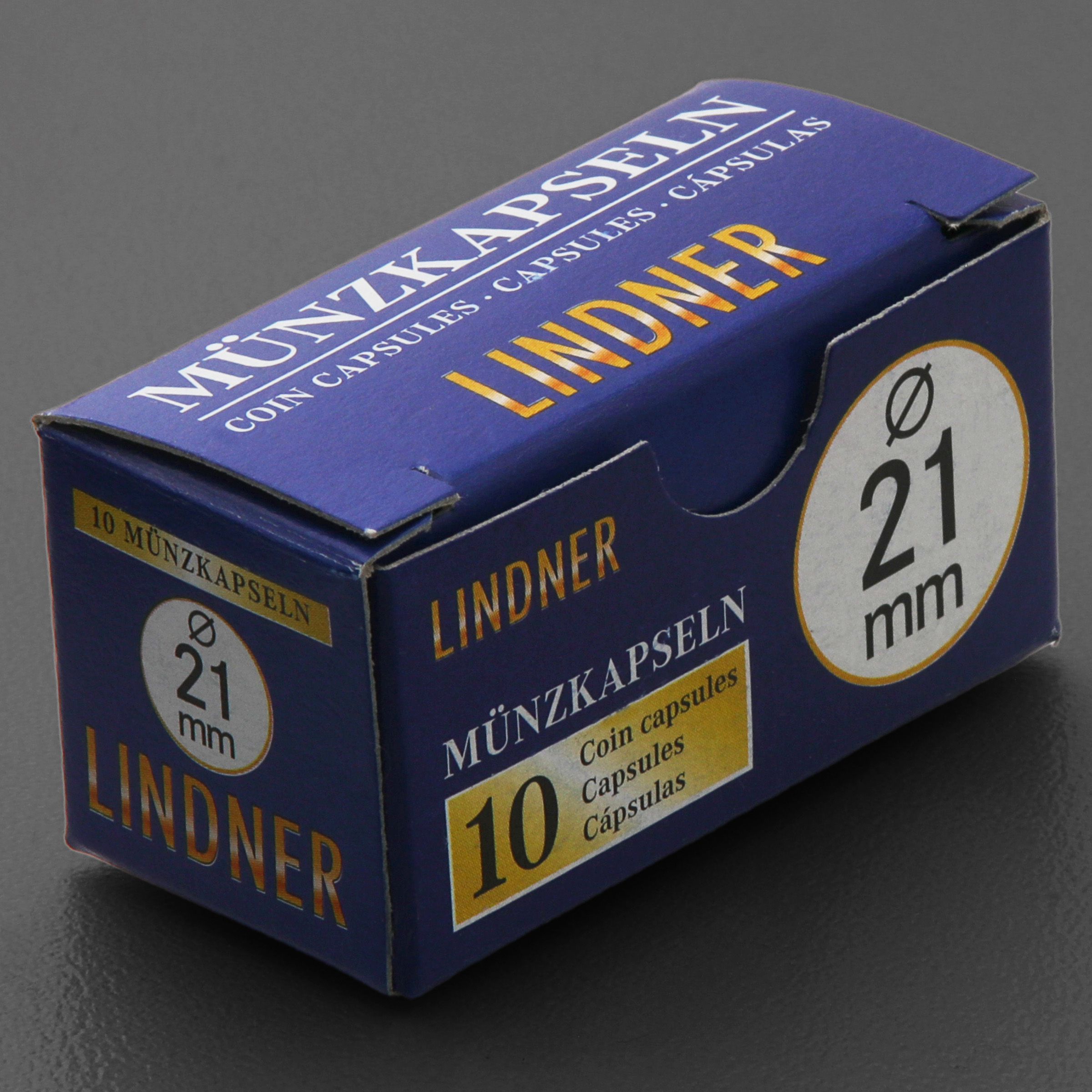 Münzkapseln 21mm 10er-Packung - Detailansicht 3